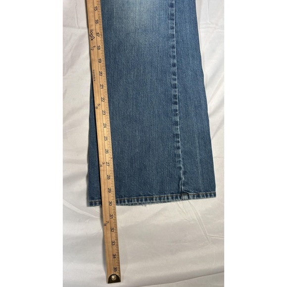 Lucky Brand Dungarees Jeans Womens 6 28 Sweet N' Low Bootcut USA Low Rise Y2K - Picture 8 of 15